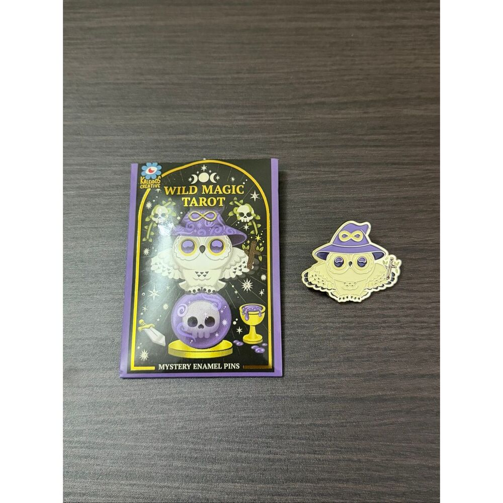 Kaleidos Creative Wild Magic Tarot Blind Bag Enamel Pin - The Magician